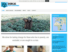 Tablet Screenshot of dorcas.org